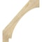 Ekena Millwork 4"W x 30"D x 34"H Imperial Rough Sawn Knee Brace, Douglas Fir BRC04X30X34IMP00RDF - alternate 3